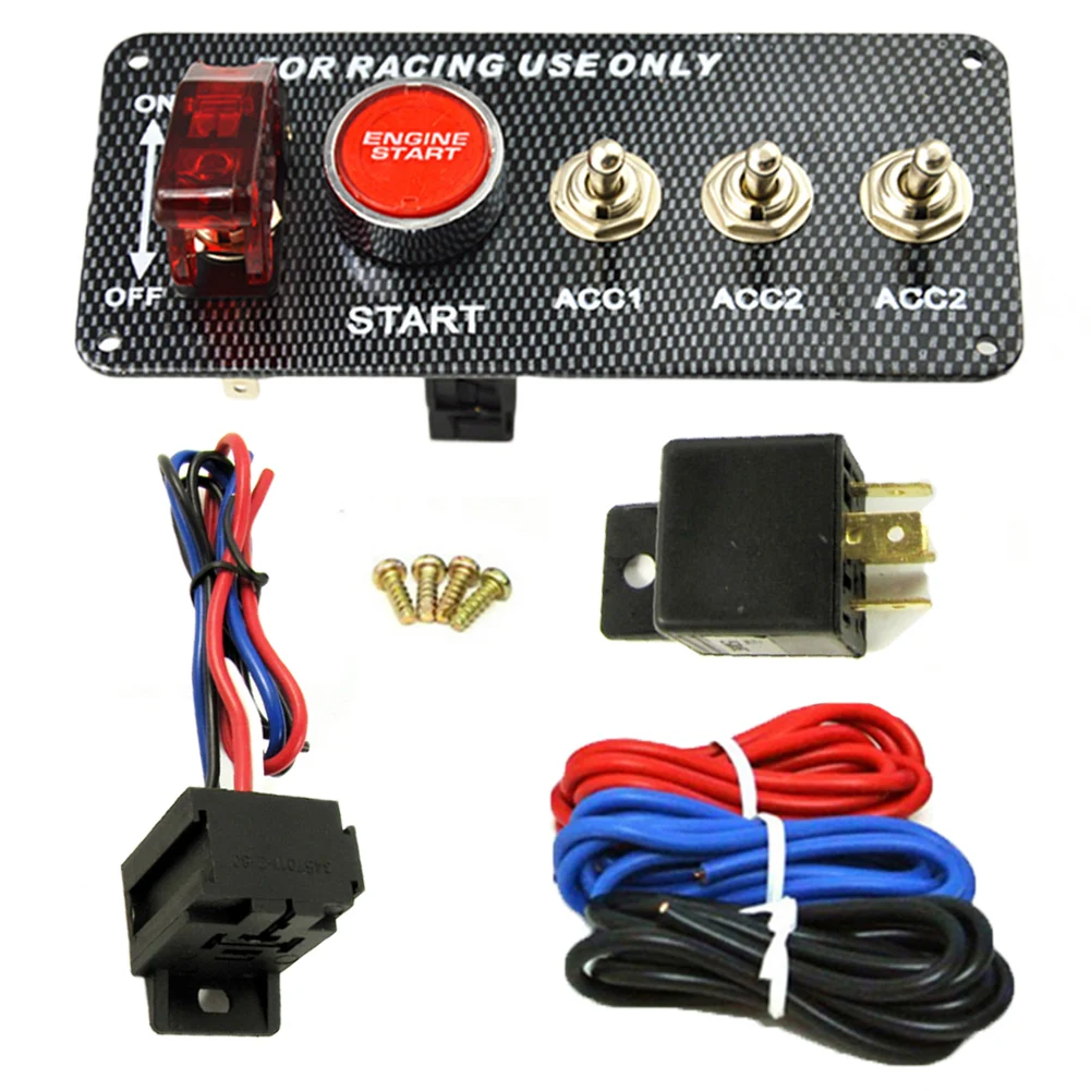 High Quality Car Switch 12V LED Ignition Car Switch Panel Engine Start