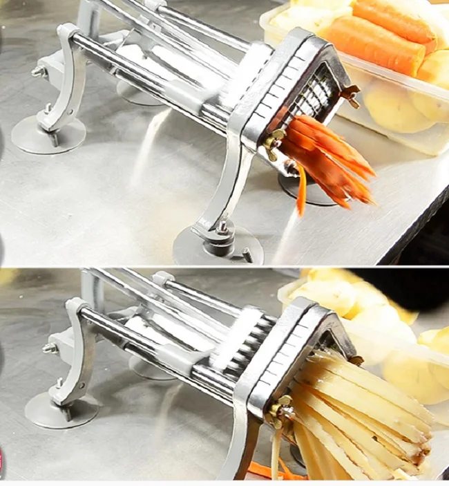 Heavy duty commercial manual french fry cutter,potato chipper,potato