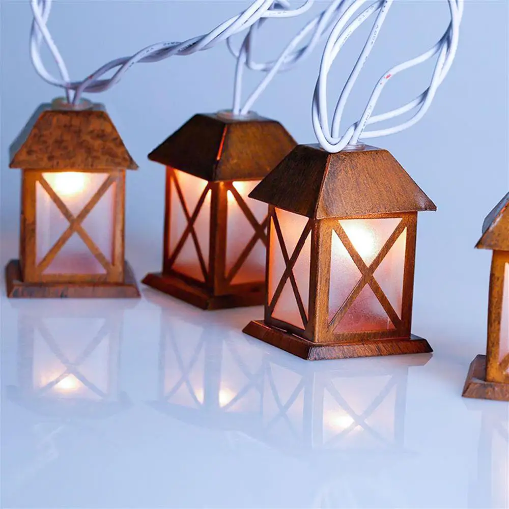 

LED Retro Decorat Party Lantern Garden Xmas Lights Festive Outdoor Indoor String Fairy