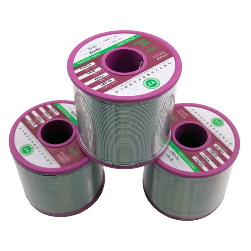 Оловянно-свинцовая проволока Sn63Pb37 800 г 1000 г/рулон флюс 1 8 ~ 2.5% Оловянно-свинцовый