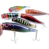 6 pièces/lot nouveau peint Popper leurres de pêche 9cm 14.2g pêche dur appâts manivelle Wobblers carpe matériel de pêche pêche ► Photo 2/6