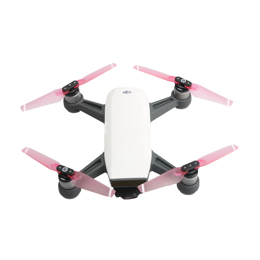 4 шт прозрачный DJI Spark многоцветный 4730F 4730 складные быстросъемные лопасти