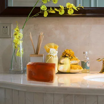 

Handmade Soap Honey Milk Bath Soap 1 PC Natural Propolis Moisten Skin Facial Body Deep Clean Washing Pore Minimizing Care