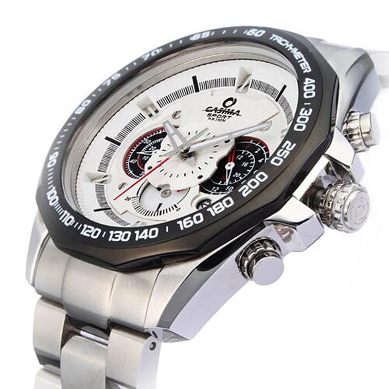CASIMA известный модные уличные Элитный бренд Для мужчин Watch Chronograph часы Лидер