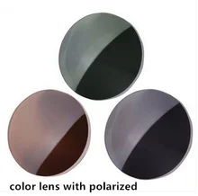 polarized prescription lens Custom Myopia sunglasses lens Optics eyewear short-sight night driving lenses