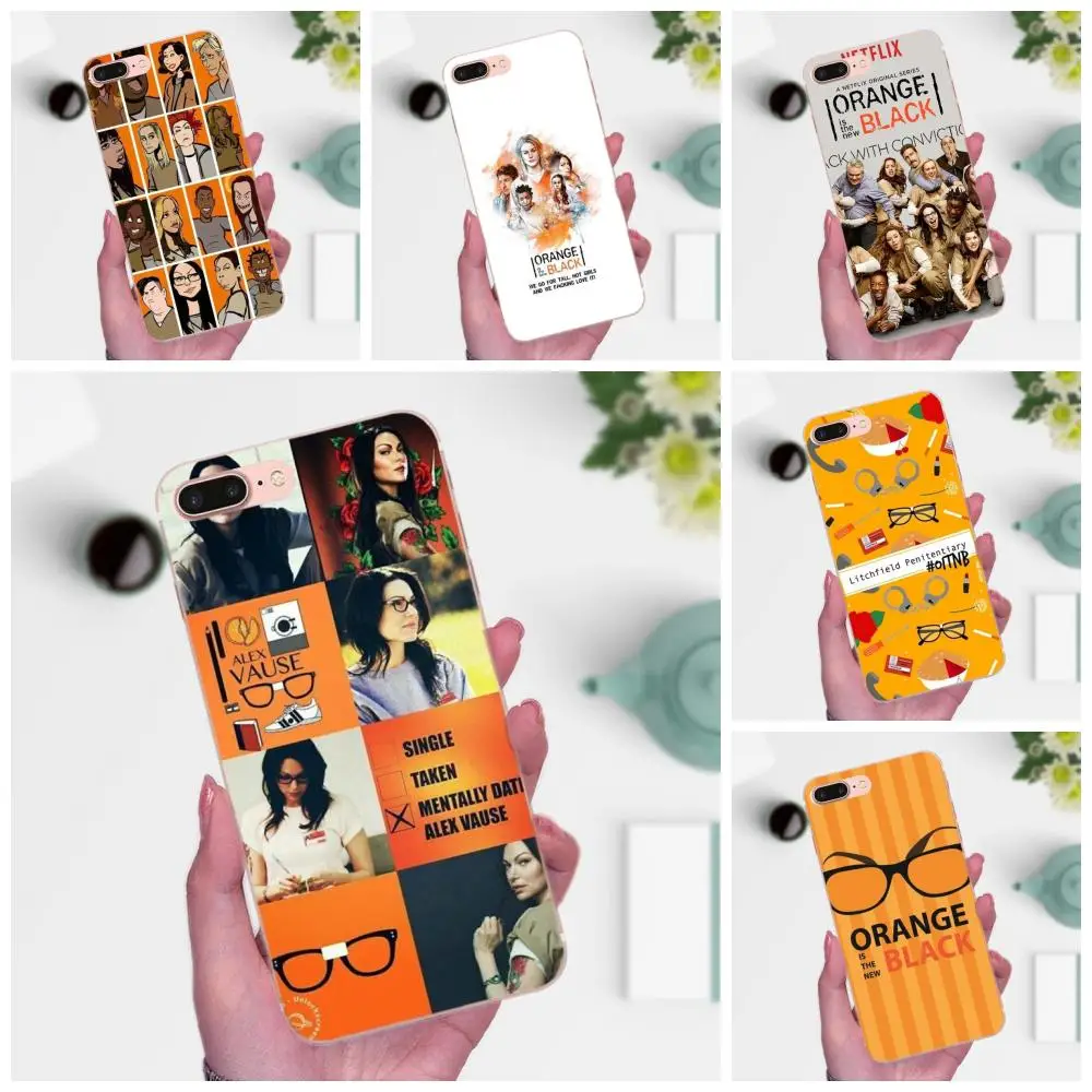 

For Galaxy A3 A5 A7 On5 On7 2015 2016 2017 Grand Alpha G850 Core2 Prime S2 I9082 Soft Patterns Orange Is The New