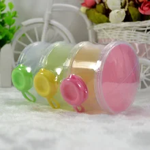 Трехслойный Штабелируемый без разлива дозатор сухого молока портативный контейнер для полдника контейнер для детского питания дети формула контейнер для молока