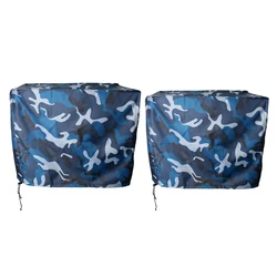 2Pcs Waterproof Oxford fabric Marine Boat Outboard Motor Engine Protector Cover Avoid Mildew & UV Resistance 2Pcs Waterproof Oxford fabric Marine Boat Outboard Motor Engine Protector Cover Avoid Mildew & UV Resistance