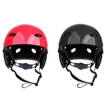 2 Pieces Safety Helmet Hard Hat Kayak Canoe Surf Paddleboard Water Sport for Rowing Boat