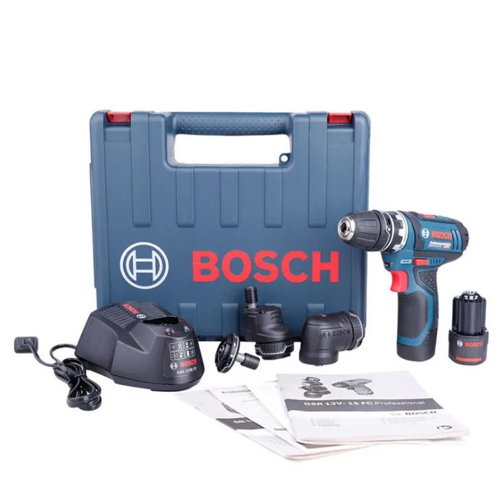 Bosch Электрический инструмент GSR12V 15FC 12 В зарядка электродрель бытовой