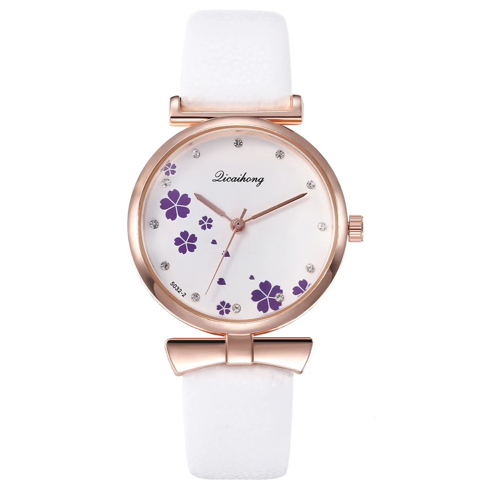 Простой женский кожаный браслет для часов женские наручные часы модные роскошные высококачественные кварцевые часы женские Relogio Feminino Reloj Mujer