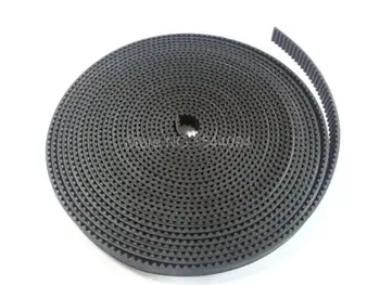 

10Meters Rubber GT2 open timing belt width 6mm GT2-6mm for 3d printer RepRap Mendel Rostock CNC GT2 belt pulley