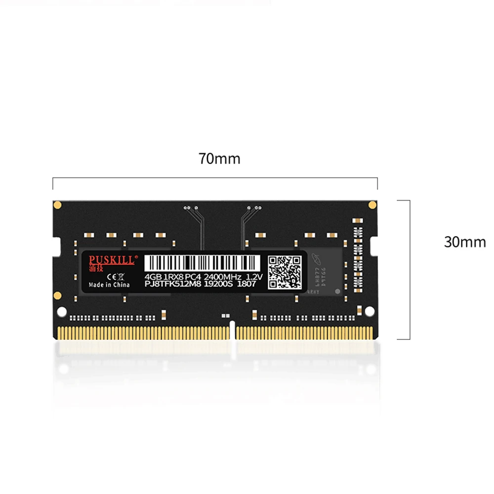 PUSKILL memoria Ram DDR4 8 ГБ 4 ГБ 16 ГБ 2400 МГц 2133 2666 МГц sodimm ноутбук высокая производительность памяти ноутбука