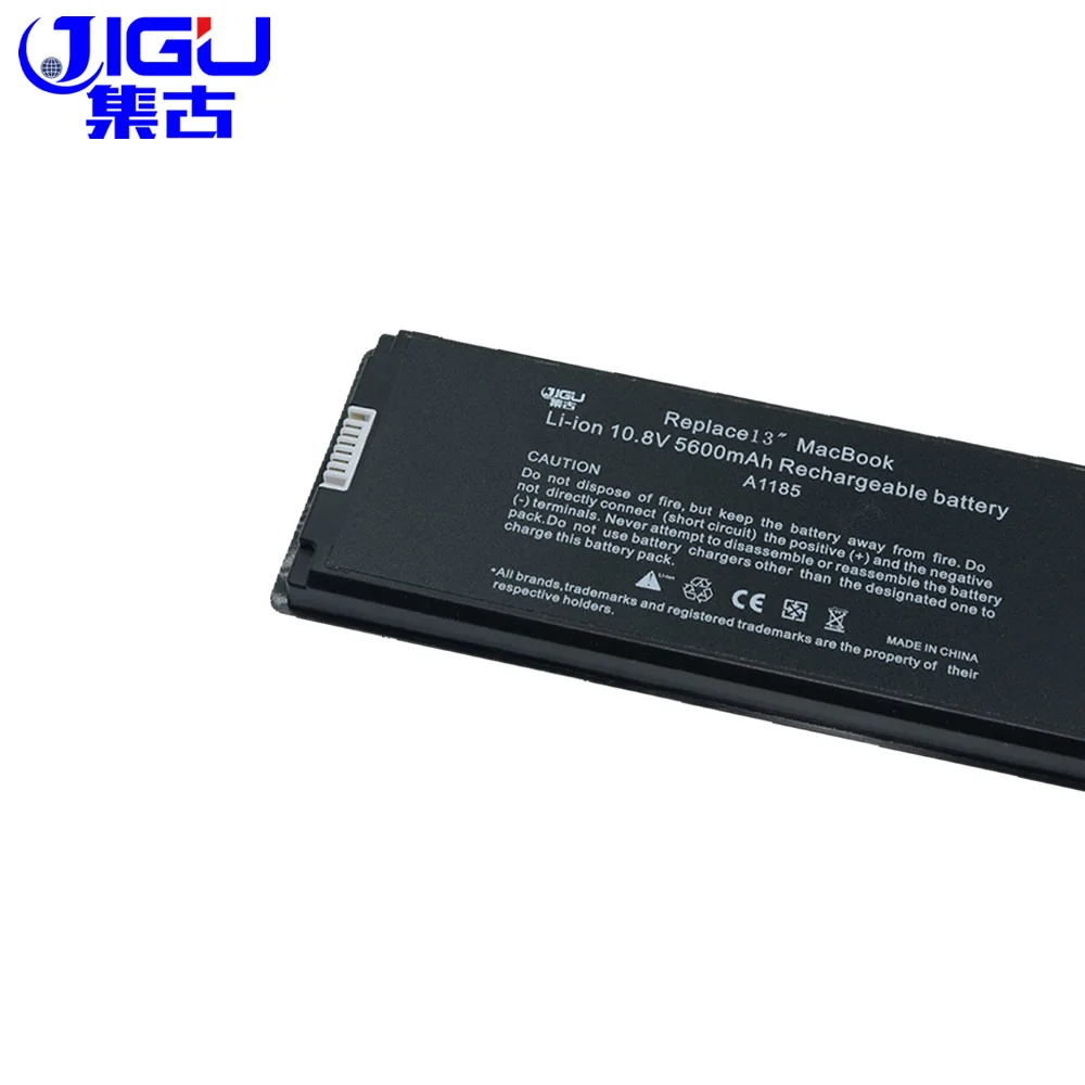 Аккумулятор JIGU серебристый для Apple MacBook 6 ячеек 13 дюймов A1181 A1185 MA561 MA566 белый и
