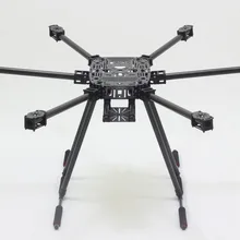 ZD850 850 мм полностью из углеродного волокна, ZD 850 складной зонтик защитит вас 6-осевой комплект рамы для гексакоптера с углеродного волокна полозковое шасси