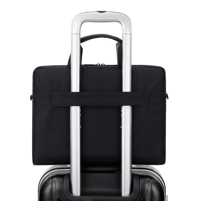 Najtaniej Unisex 6 kolory Big Capacity Nylon 13.3 14 15.6 Cal torba na Laptop Notebook ochronna skrzynki pokrywa torby komputerowe