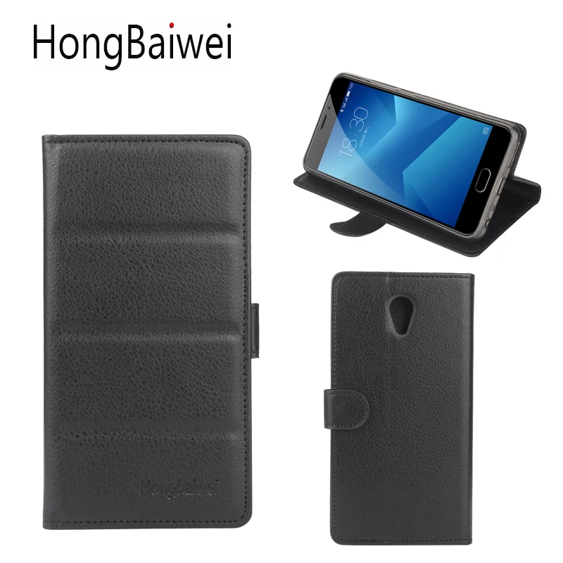 

HongBaiwei for Meilan Note 5 Case Leather Litchi Grain Flip Luxury Wallet Phone Bag Case for Meilan Note 5 Card Holder Case
