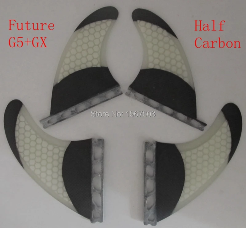 Четырехъядерный набор плавников для серфинга Future carbon honeycomb G5 плавники 2 шт.