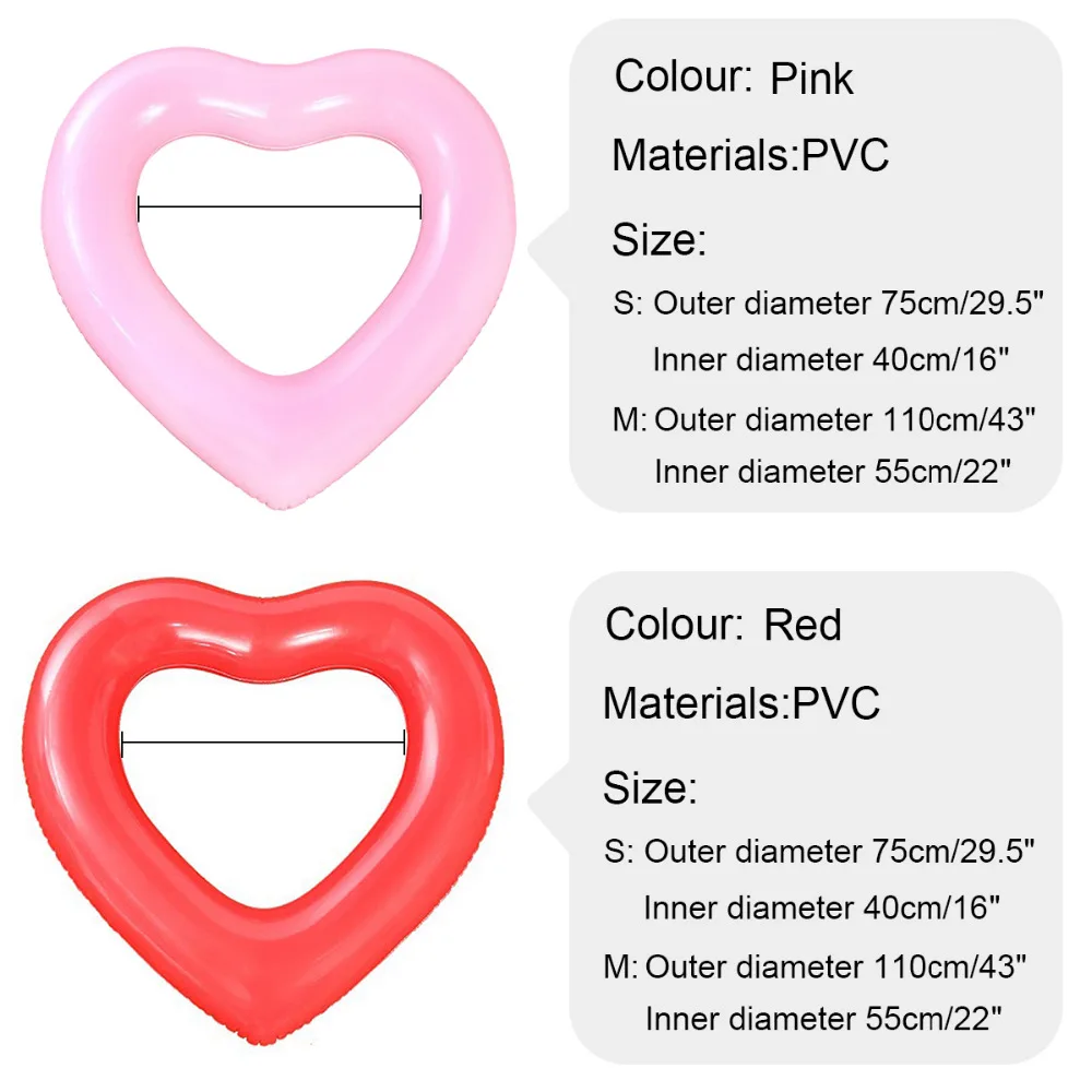 Новая любовь в форме сердца надувной, для бассейна плавательный кольцо летняя свадьба надувной матрас для бассейна для детей и взрослых воды игрушки