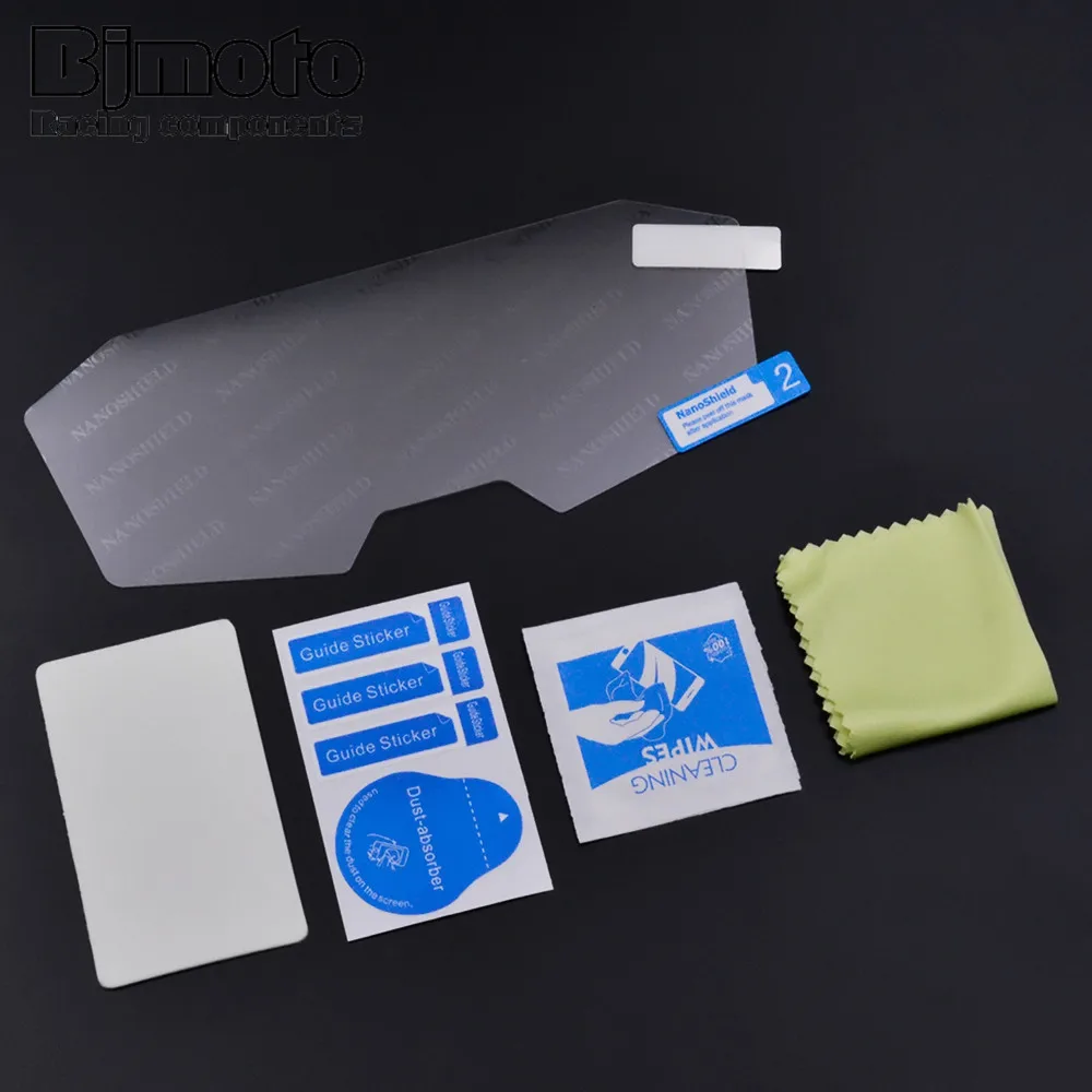 MT07 FZ07 Motorcycle Tachometer Lens Instrument Speedometer Film Screen Protector Stickers For Yamaha MT-07 FZ-07 2015 2016 2017.