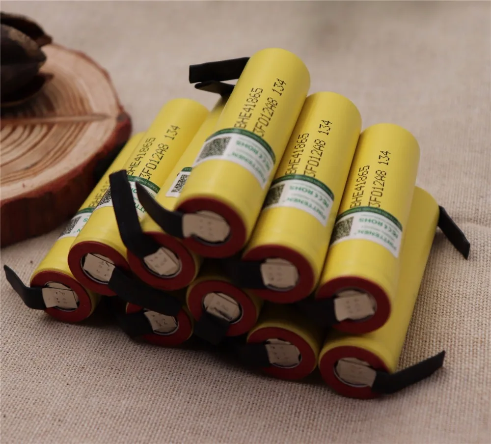

New 100% Original for LG 18650 he4 3.6V Battery 2500mAh 20A 35A high drain HE4 18650 he4 battery power tools DIY Nickel