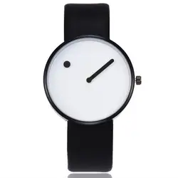 Кварцевые наручные часы Reloj Mujer простые уникальные женские часы кожаный ремешок роскошные часы для влюбленных наручные часы Relogio Masculino