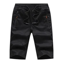 Летние новые мужские шорты из чистого хлопка высокого качества