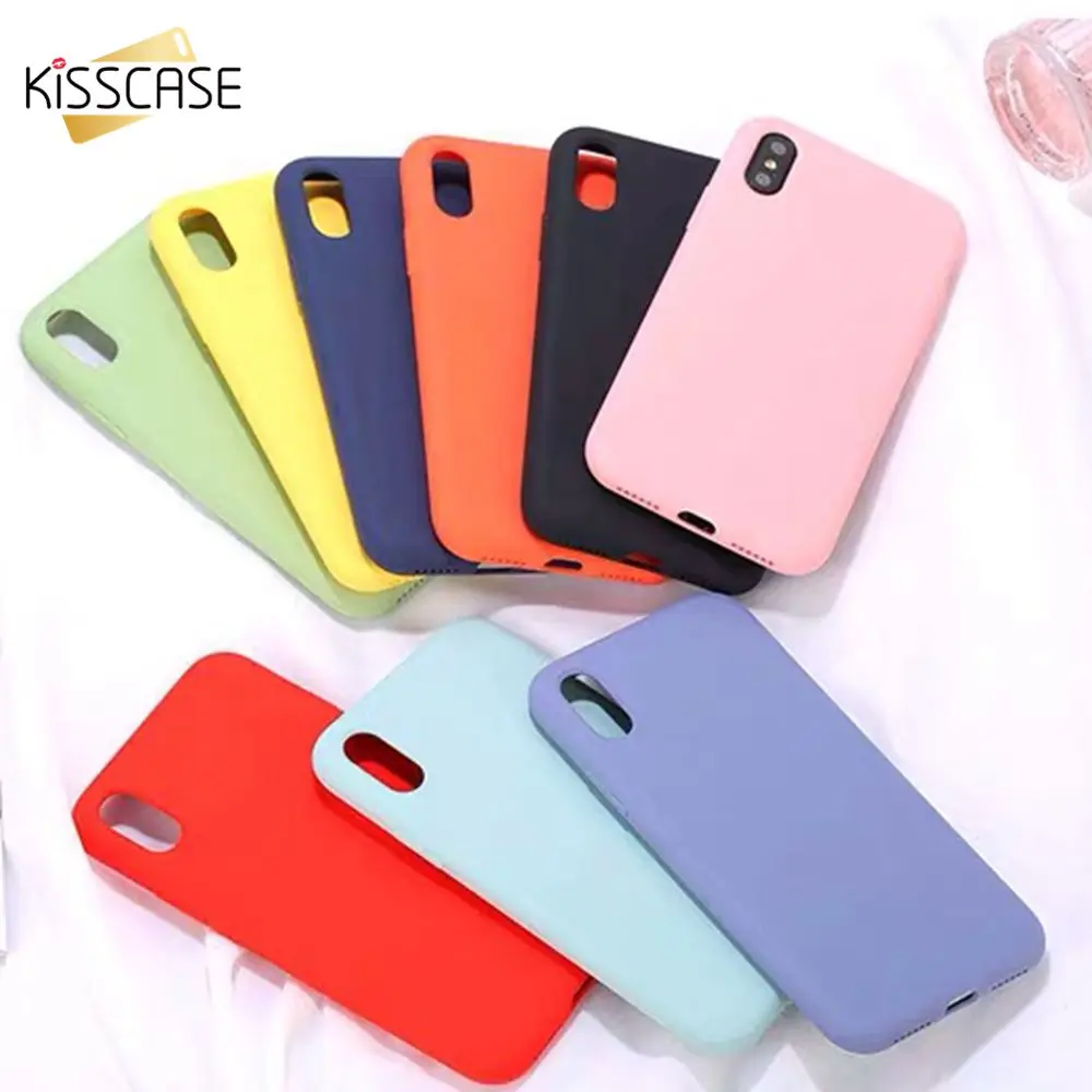 KISSCASE INS хит продаж чехол карамельного цвета для iPhone X XS7 8 6 S Plus 5 5S SE XS MAX XR 7 |