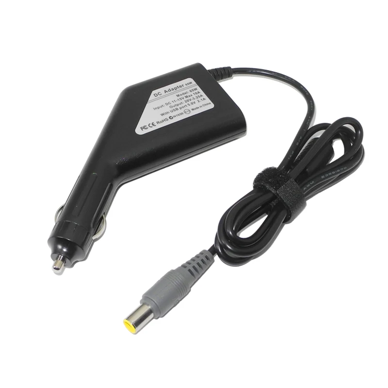 20V 3.25A 65W Laptop Dc Car Charger