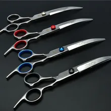 6 дюймов отличные изогнутые ножницы для стрижки собак ножницы/ножницы с чехлом
