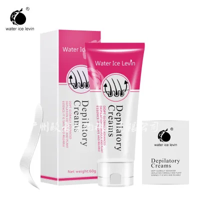 

Water Ice Levin Painless Depilatory Cream Legs Depilation Cream Hair Removal Armpit Hair Remove Cream For Women&Men Wax Bean