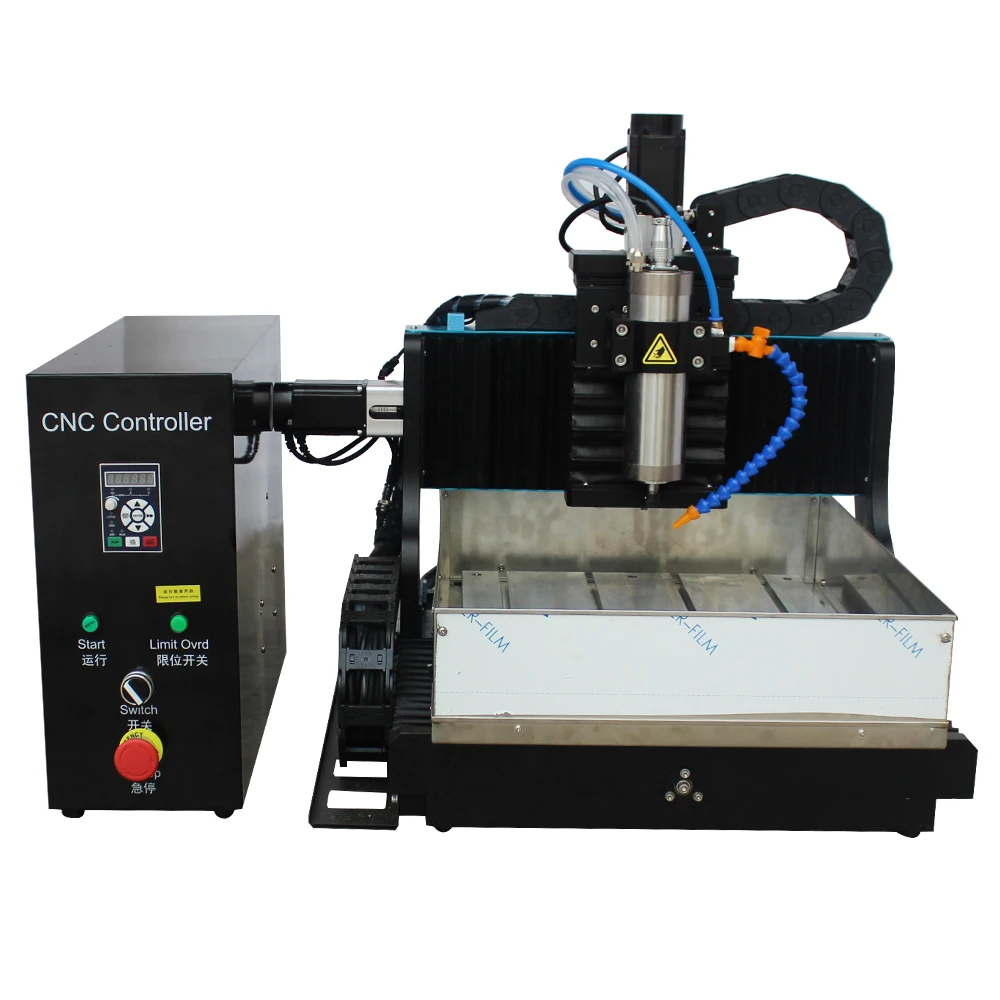 JFT cnc 3030 1500w 3axis router engraving machine Lpt port with water tank for metal plastic wood eva engraving 