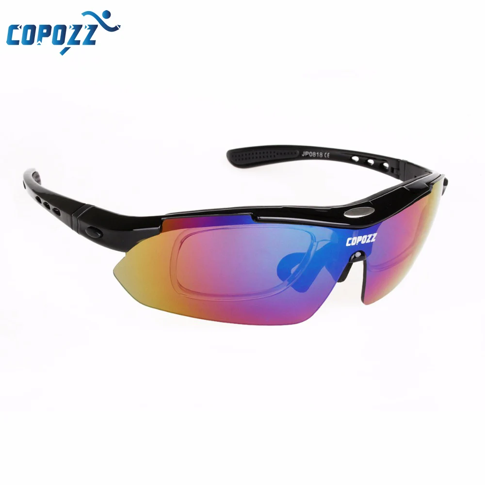 Prix pour Copozz Marque Polarisées vélo/vélo/vtt/vtt cyclisme lunettes/lunettes/lunettes 100% anti-uv 5 lentilles Prix pour Copozz Marque Polarisées vélo/vélo/vtt/vtt cyclisme lunettes/lunettes/lunettes 100% anti-uv 5 lentilles