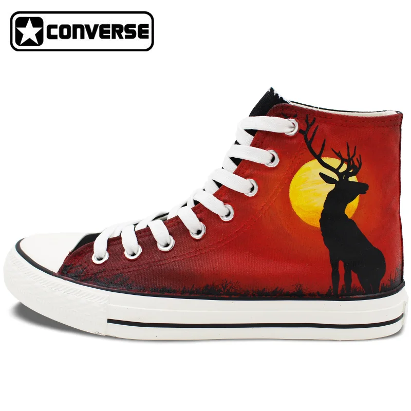 Prix pour Personnalisé Peint À La Main Chaussures Converse Chuck Taylor Rennes au Coucher Du Soleil High Top Toile Sneakers Unique Cadeaux pour Hommes Femmes Prix pour Personnalisé Peint À La Main Chaussures Converse Chuck Taylor Rennes au Coucher Du Soleil High Top Toile Sneakers Unique Cadeaux pour Hommes Femmes
