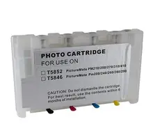T5846 for Epson T5846 refillable Ink Cartridge For Epson PictureMate PM280 PM200 PM240 PM290 PM225 with T5846 chip T5846 for Epson T5846 refillable Ink Cartridge For Epson PictureMate PM280 PM200 PM240 PM290 PM225 with T5846 chip