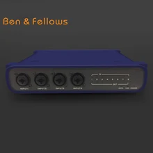 521015 Dante аудио передатчик/конвертер(аналоговый+ цифровой) 8 в 8 out DSP Dante Audinate интерфейс с XLR и контролем усиления