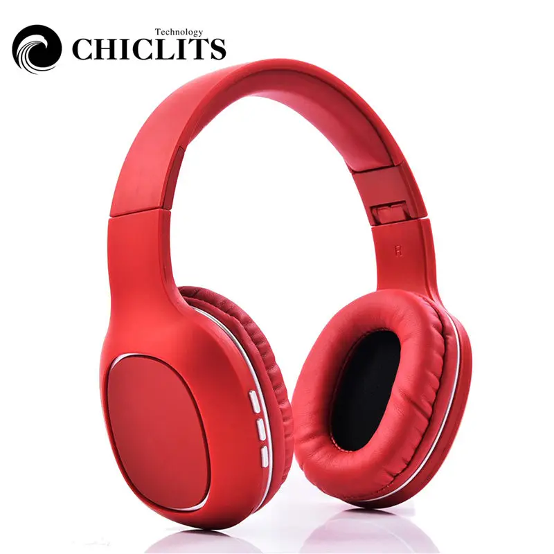 

CHICLITS Wireless Bluetooth Headphones BT1608 Candy Colorful Stereo Headset Gaming Sport Running Headphone Support TF Card