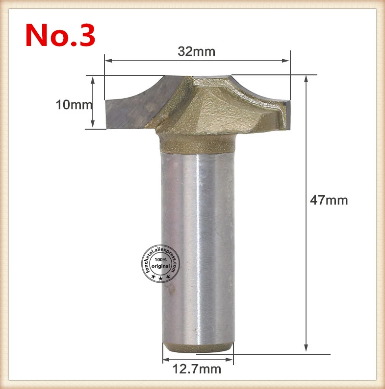 12.7mm Shank-1PCS,cnc solid carbide engraving woodworking router bit,trimmer wood milling cutter,Cabinet door lace knife