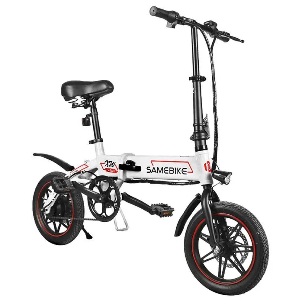 Perfect US stock Samebike Smart Folding Bicycle Moped Electric Bike E-bike 250W motor 8Ah battery max speed 30km/h max load 100kg 20