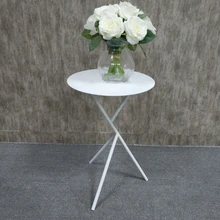 Железный маленький круглый стол открытый стол для дома гостиная диван угловой золотой маленький круглый стол цветок подставка для сковороды