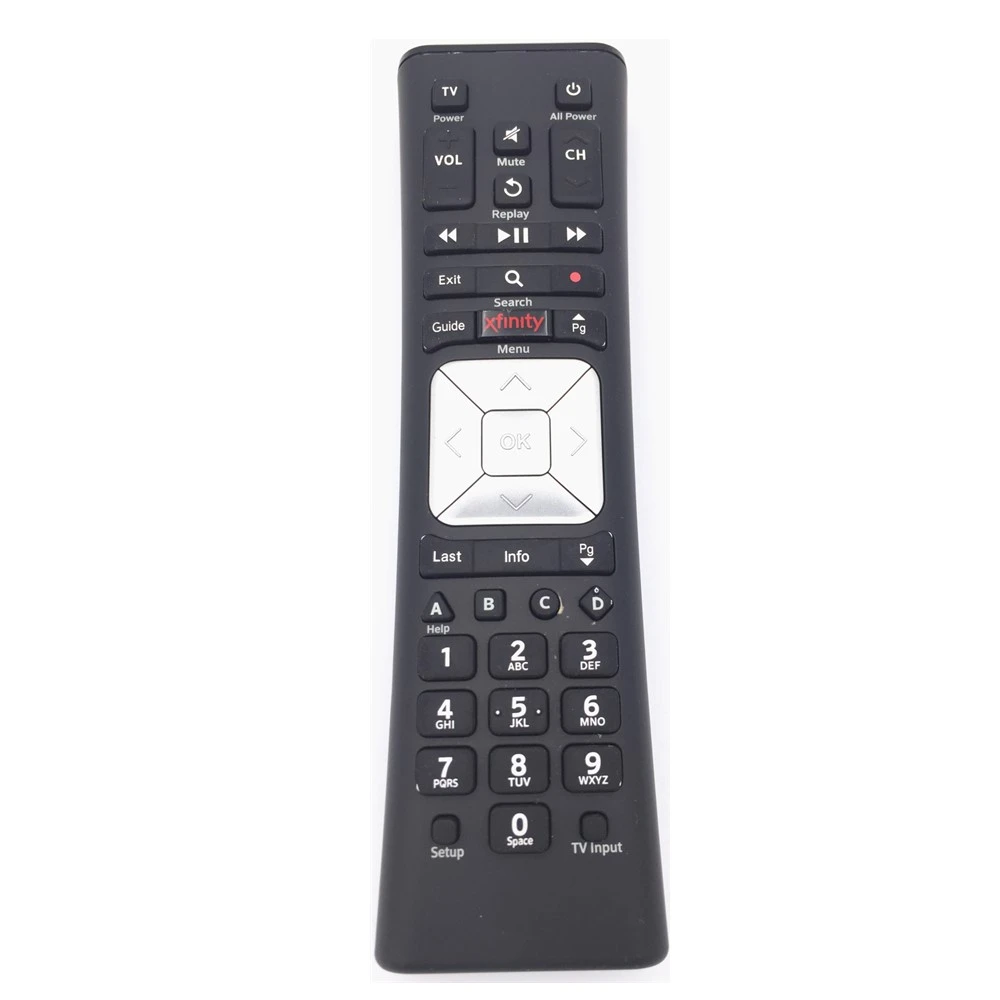 Xr5v4 U Remote Control Rf With Backlight Keypad For Comcast Xfinity Remote Control Rf Remote Controlrf Remote Aliexpress
