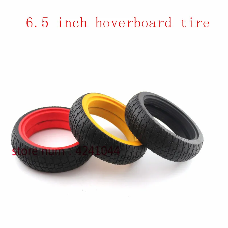 

Free shipping Multiple color selec 6.5 inch Solid Tyre for 6.5" Hoverboard Self Balancing Electric Scooter 6.5 inch tires