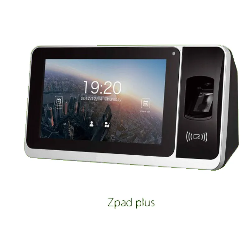 

Zpad plus zkteco Fingerprint time attendance wifi bluetooth time recording option card reader employee attendance Biosmart-zpad