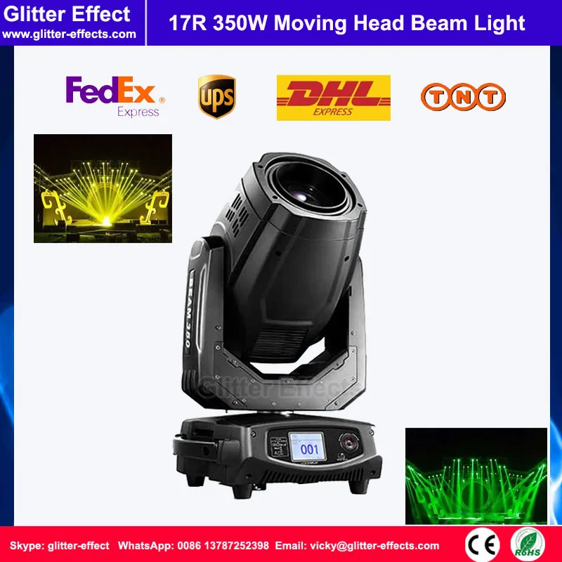 350W moving head beam light  17R sharpy OSRAM lamp DMX512 Stage light  for disco night club DJ bar  show