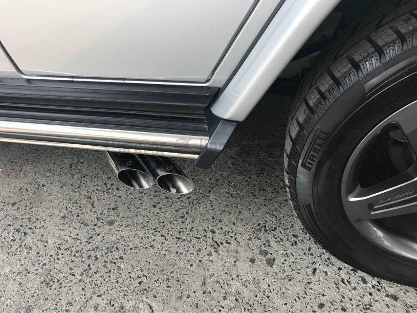 W463 350D Brabus Exhaust Tips 5