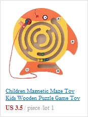 Деревянные игрушки учатся указывать Время Деревянные цифровые часы Монтессори вспомогательный материал для обучения детей Детские Игрушки для раннего обучения для детей