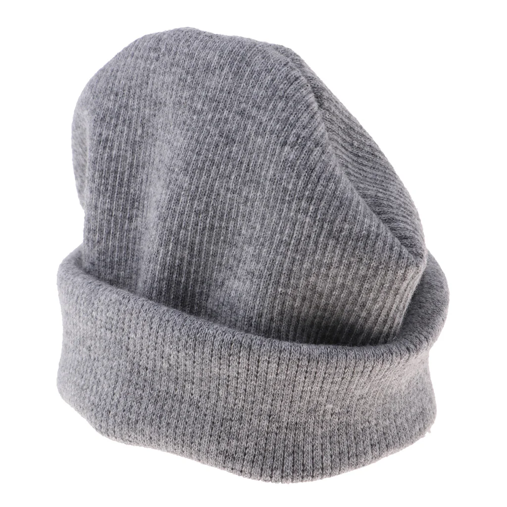 1/6 Fashion Doll Woolen Beanie Knitting Hat Skate Cap Casual Outfits for Blythe Winter Clothes Decor Accessories
