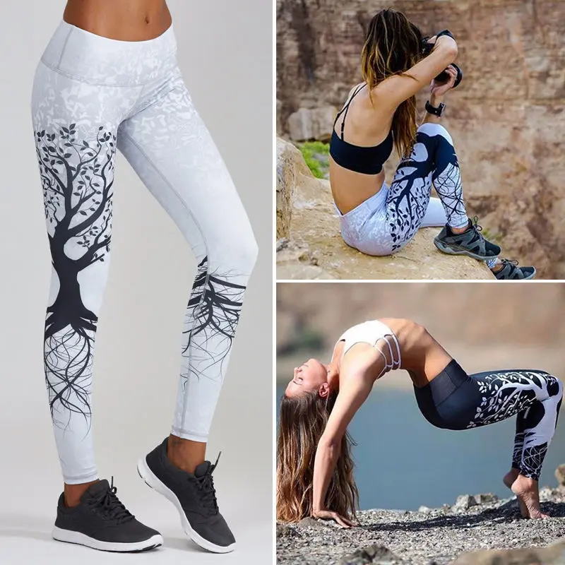 2017 Brand New Women Sports Gym Yoga Running Fitness Leggings Pants