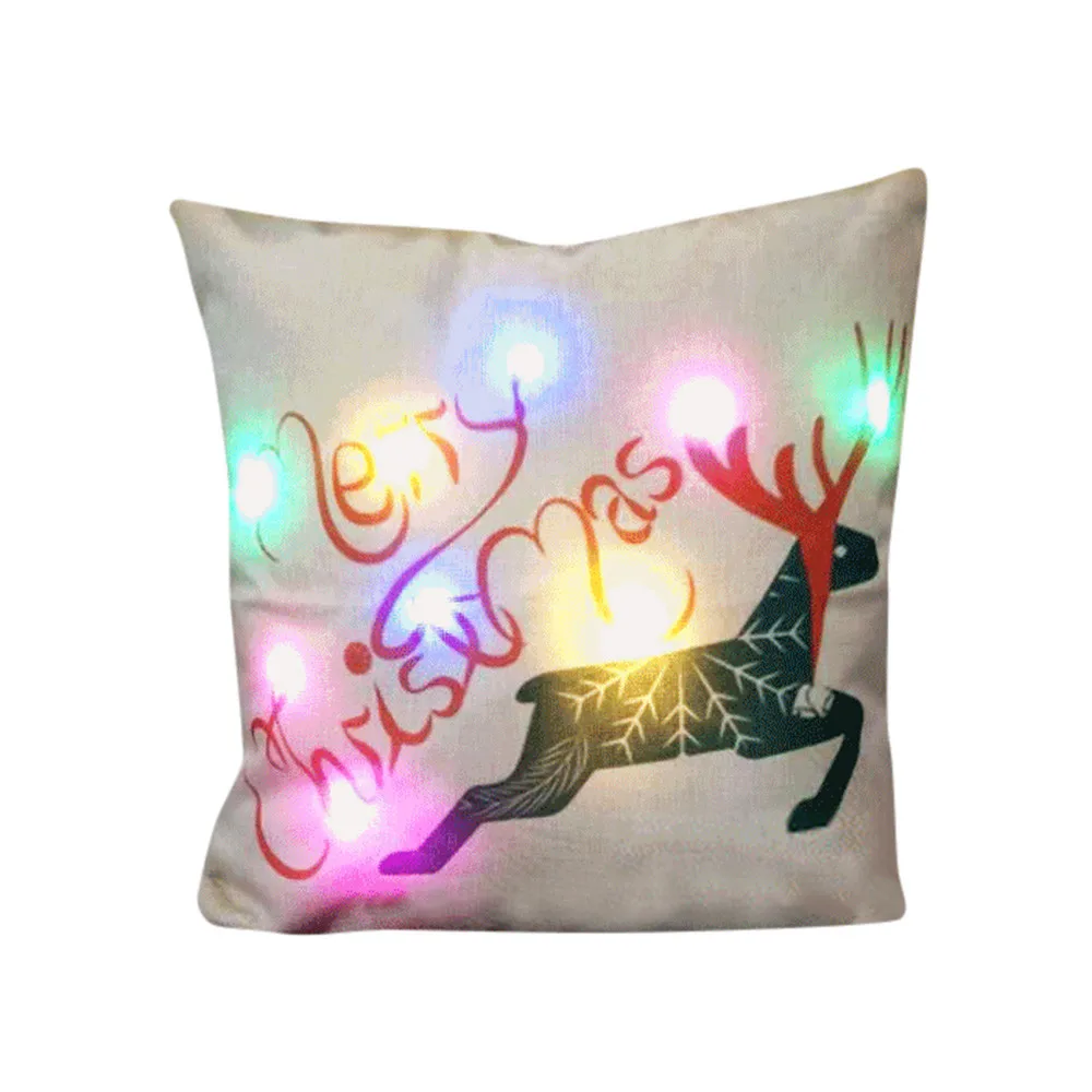 Buy The New Color Lights Christmas Pillow LED Lights