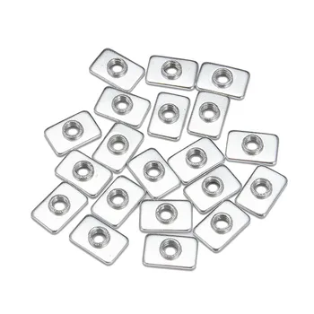 

New 20pcs M3 Steel Zinc Plated Tee Nuts for 2020 V-slot Aluminum Profiles Extrusions